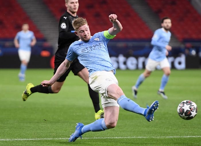 Trận đấu là cơ hội để Kevin De Bruyne thể hiện tại năng của mình sau khoảng thời gian dưỡng thương.. Trận đấu là cơ hội để Kevin De Bruyne thể hiện tại năng của mình sau khoảng thời gian dưỡng thương..